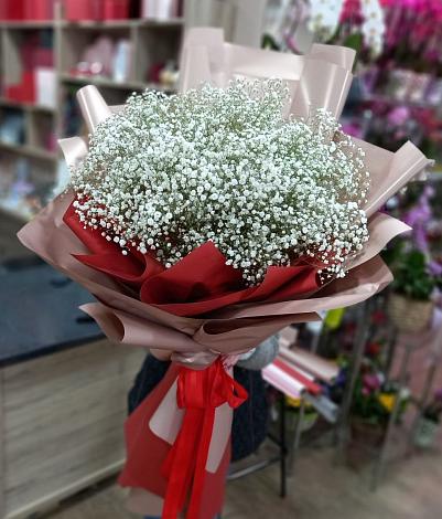 Букет цветов из: Гипсофила в Маришкино