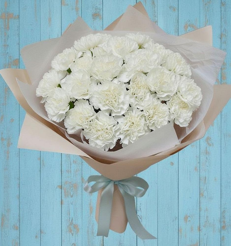 Букет цветов из: Гвоздики в Маришкино