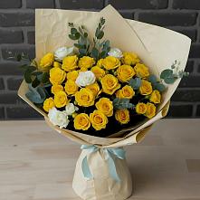 Букет цветов из:  Розы #REPLACE_PRED# Маришкино