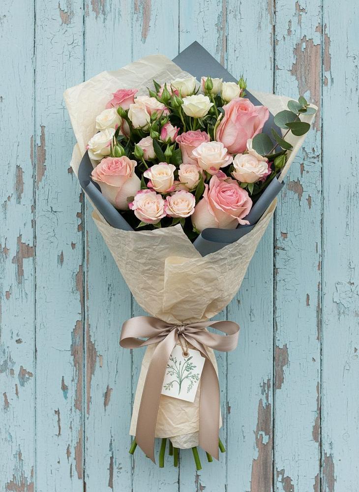 Букет цветов из: Розы в Маришкино