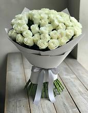 Букет 35 Белых роз в Маришкино