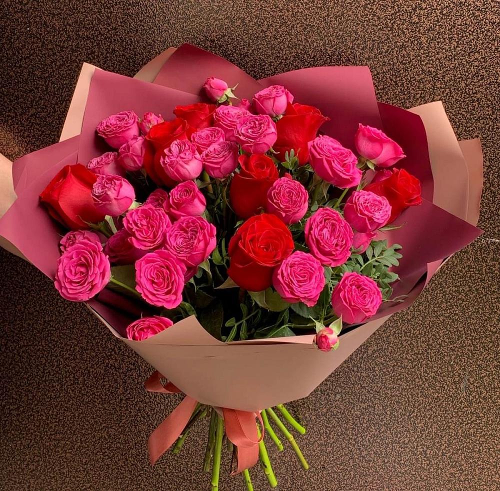 Букет В объятьях нежности в Маришкино