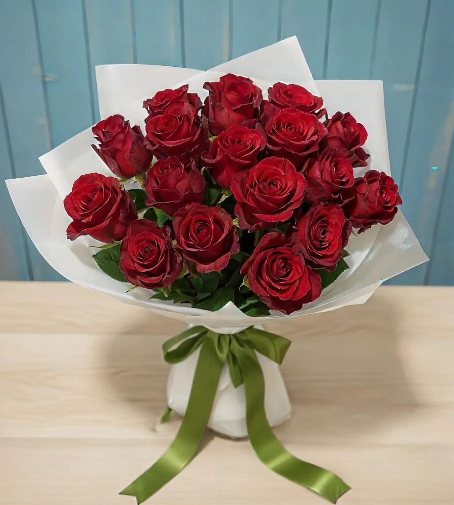 Букет Красные розы в Маришкино