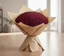 Букет 101 Красная роза #REPLACE_PRED# Маришкино