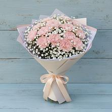 Букет цветов из:  Гвоздики #REPLACE_PRED# Маришкино