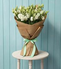 Букет цветов из:  Лизиантусы в Маришкино