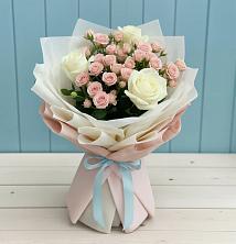 Букет цветов из:  Розы в Маришкино