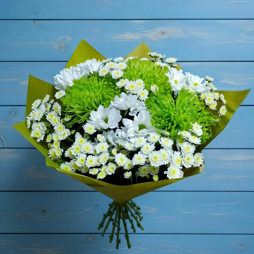 Букет цветов из: Хризантемы в Маришкино