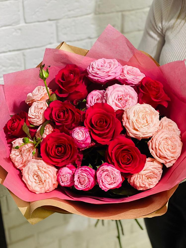 Букет цветов из: Розы в Маришкино