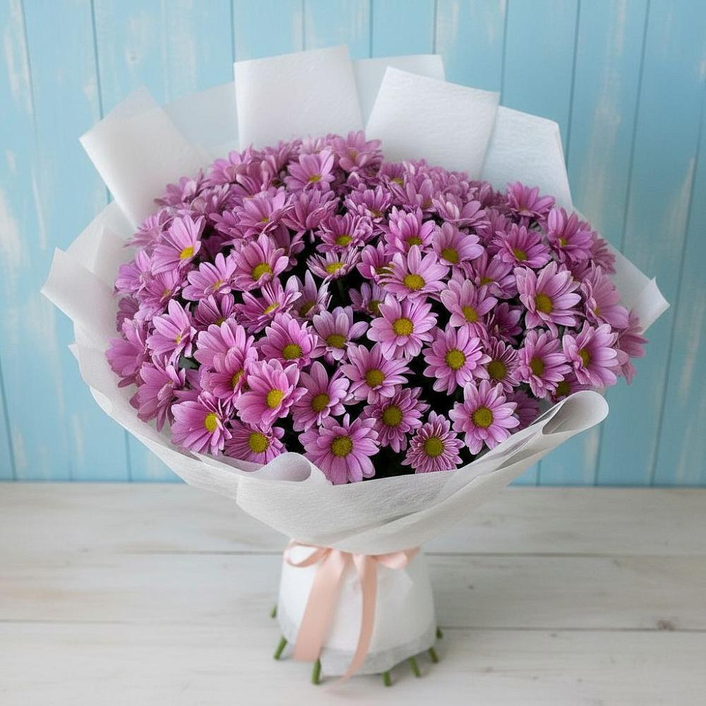 Букет цветов из: Хризантемы в Маришкино