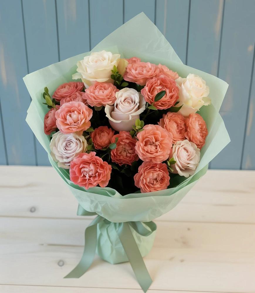 Букет цветов из: Розы в Маришкино