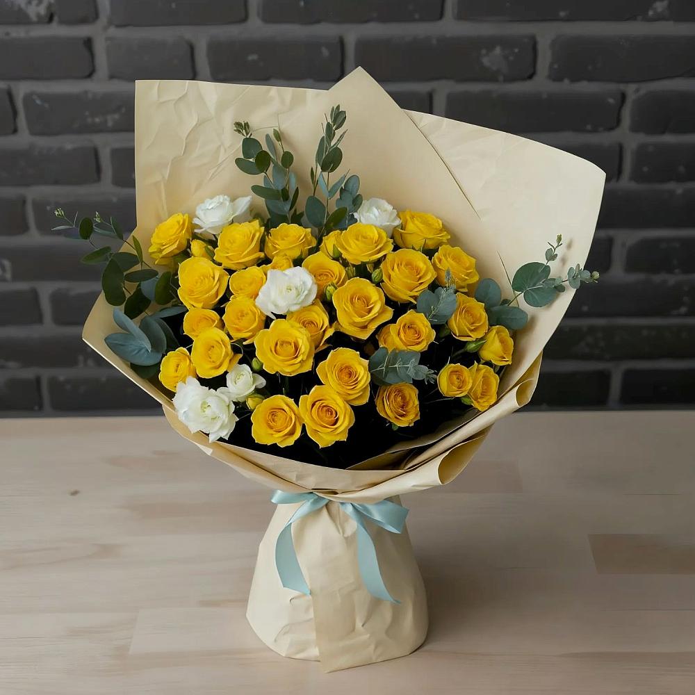 Букет цветов из: Розы в Маришкино