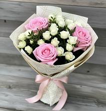Букет цветов из:  Розы в Маришкино