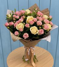 Букет цветов из:  Розы в Маришкино