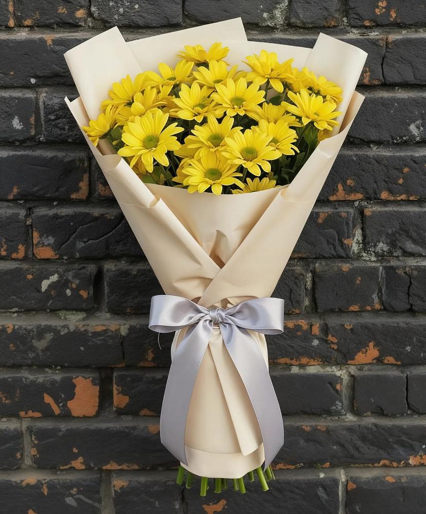 Букет цветов из: Хризантемы в Маришкино
