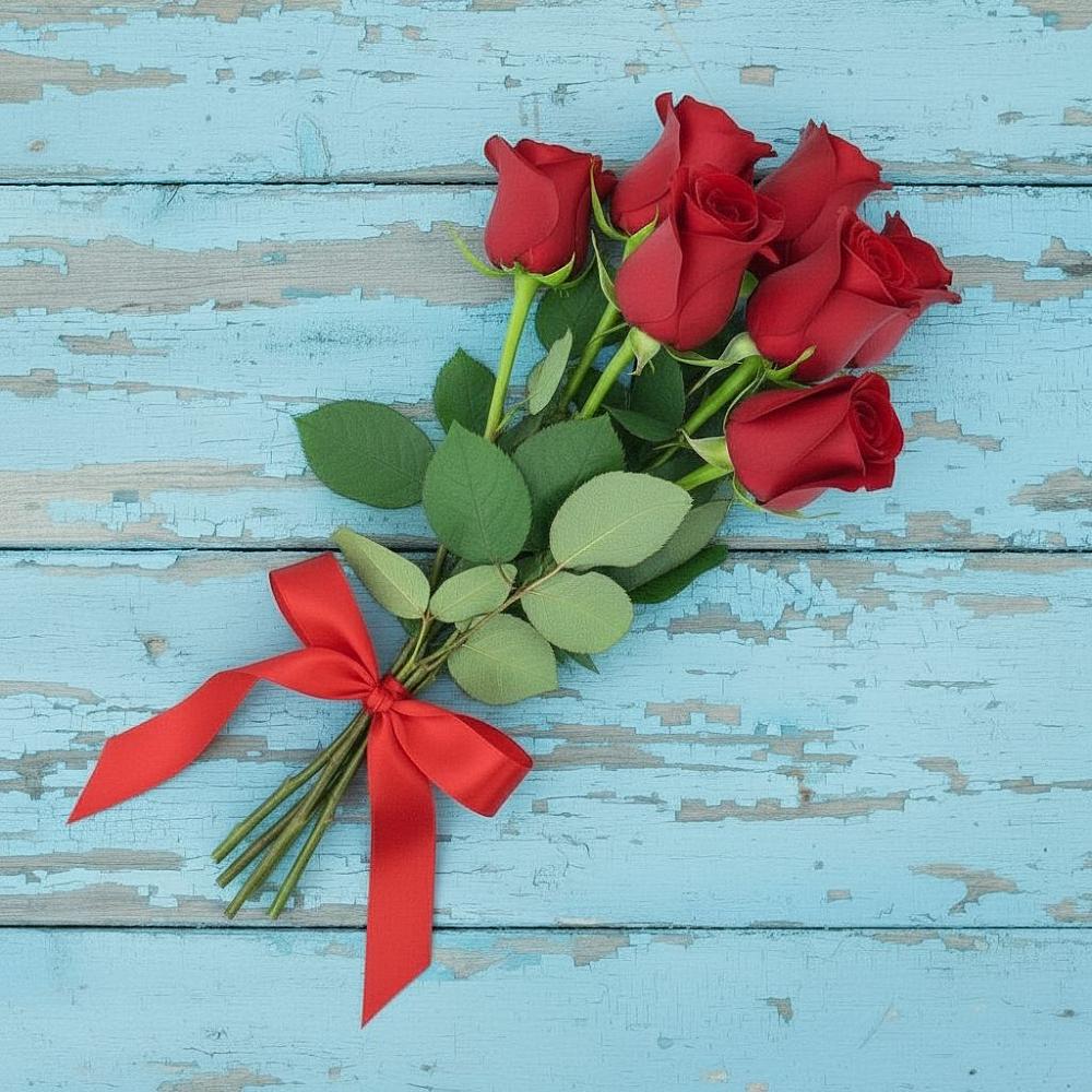 Букет Красные розы в Маришкино