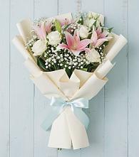 Букет цветов из:  Лилии в Маришкино