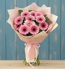 Букет цветов из:  Герберы в Маришкино