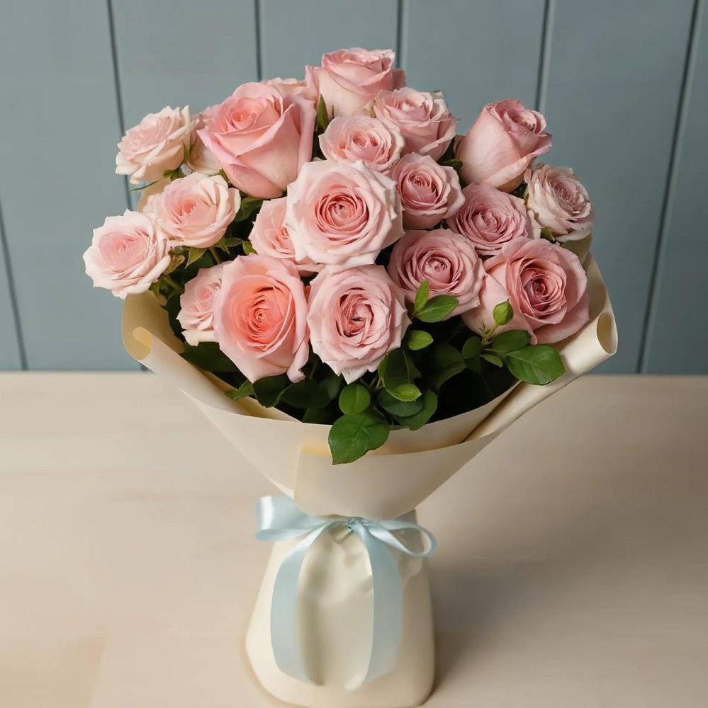 Букет Розовый шарм в Маришкино