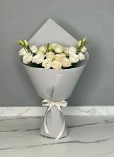 Букет цветов из:  Розы и Лизиантусы #REPLACE_PRED# Маришкино